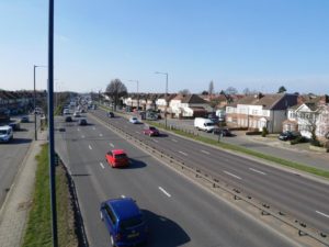 Crossing the A40