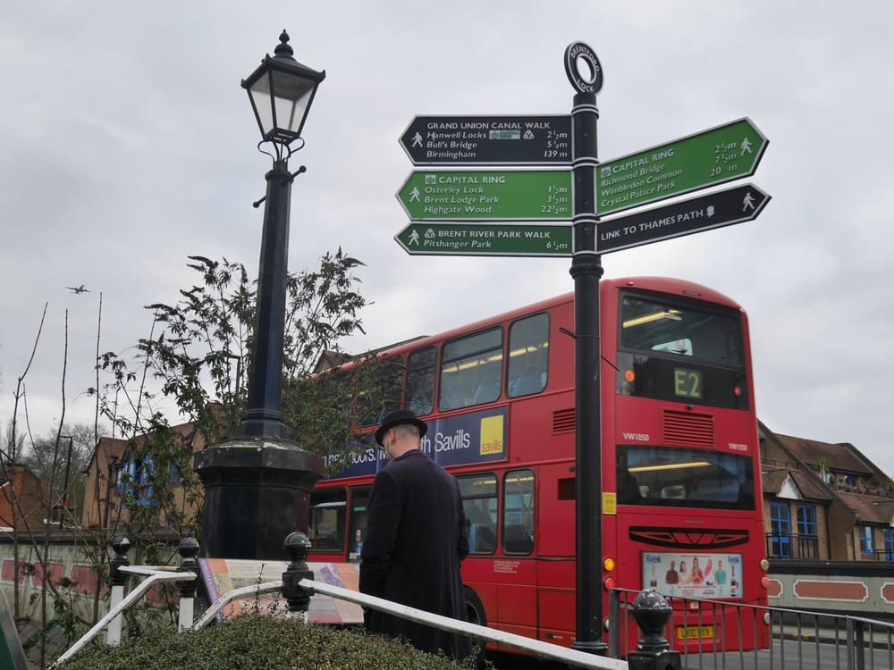 So many possible walks near Brentford