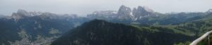 The view from Mount Bulacia's summit The view from Mount Bulacia's summit