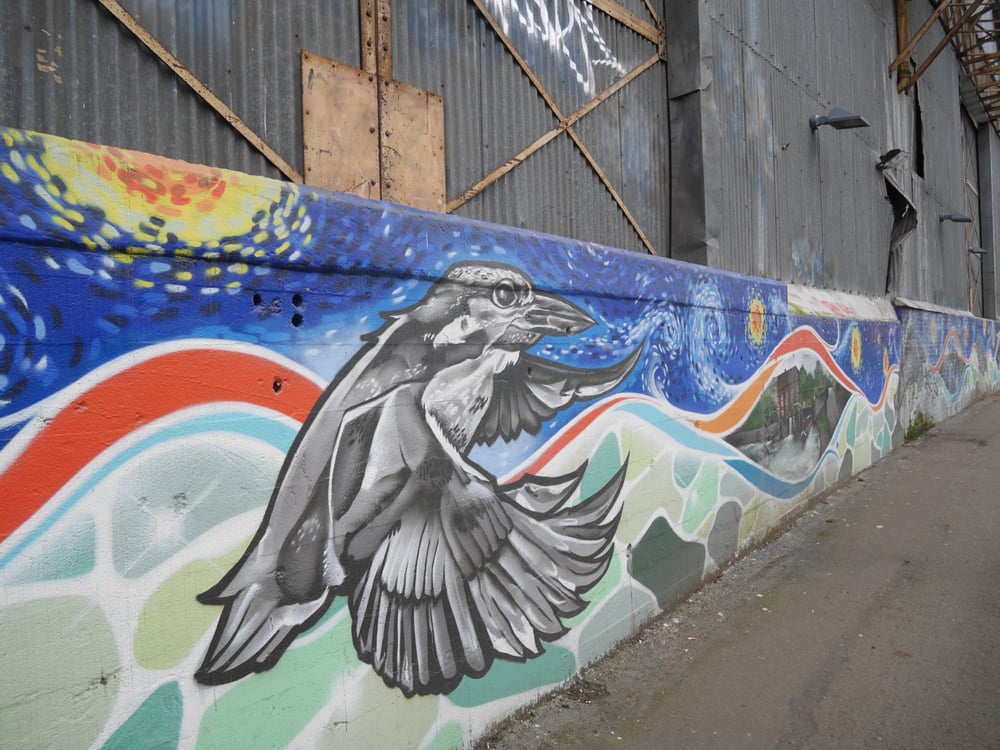 Brentford Canal Mural