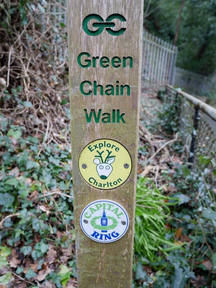 Capital ring and green chain walk