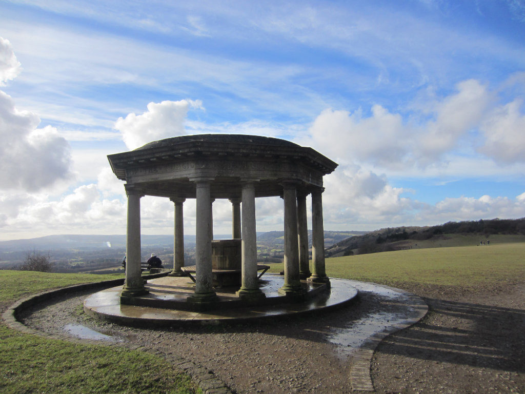 Ingis Folly is like a stone gazebo