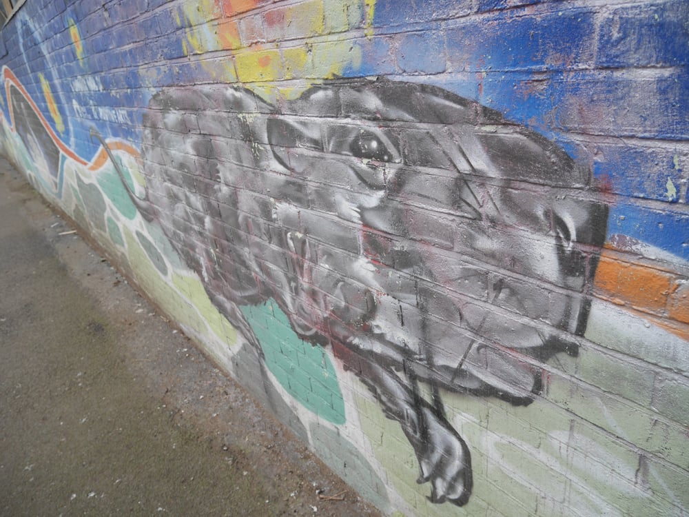 Brentford Canal Mural