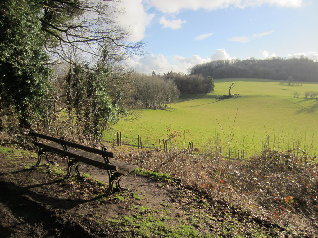 There is another bench after Gatton Park