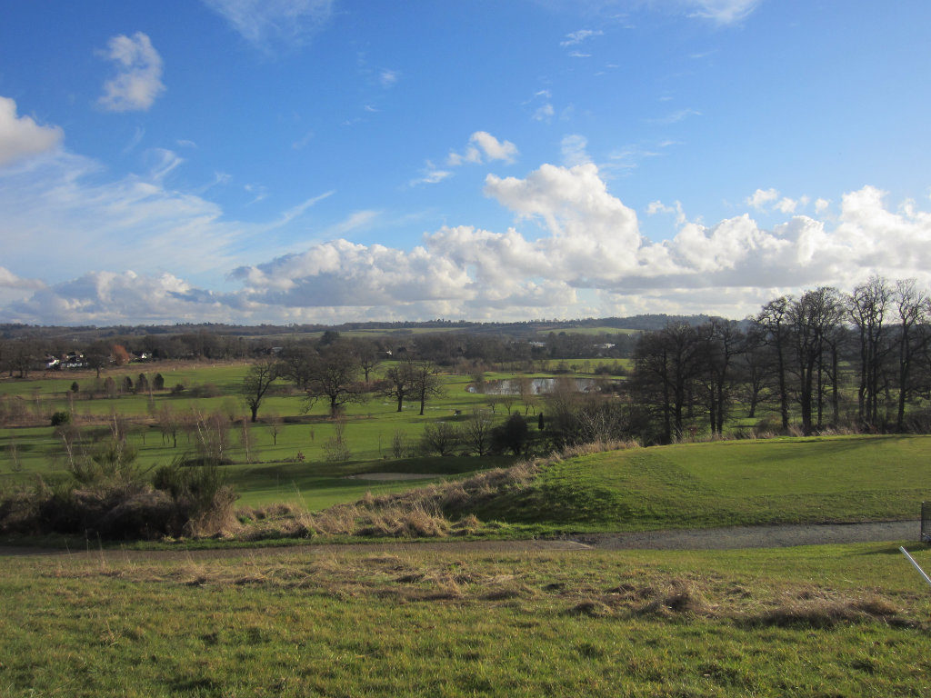 Pretty View of the North Downs Way from Dorking to Merstham