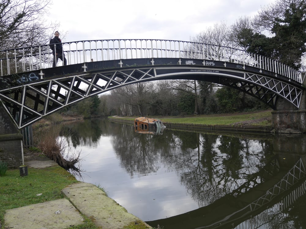 Bridge over the River Brent