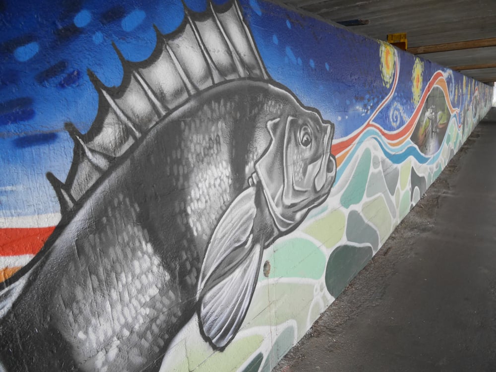 Brentford Canal Mural