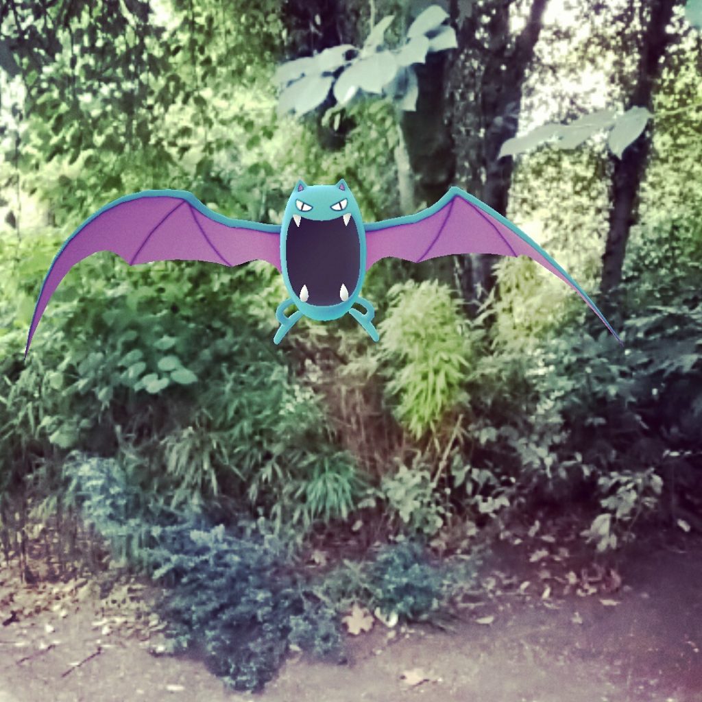 More pokemon popping out of bushes!
