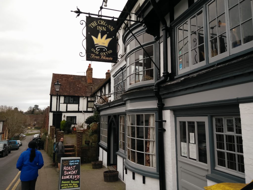 The Crown Inn in old Oxted