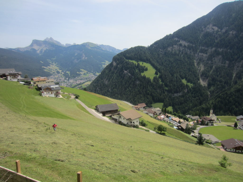 Looking down to Bulla/Pufels