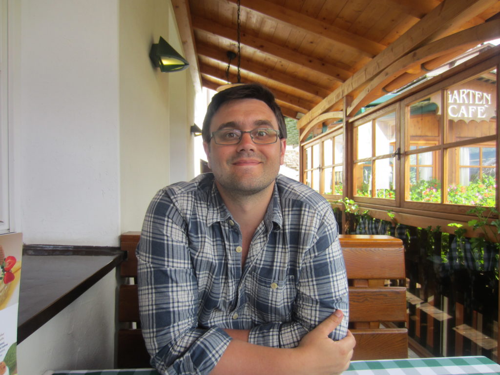 Marc ready for ice-cream