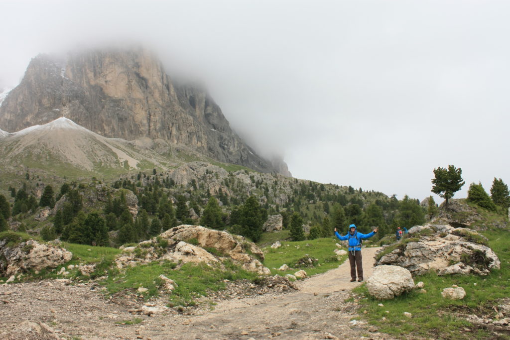 We made it to the other side of the mountain
