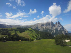 Look at that ridge-walk!! I was so excited to climb Schlern/Sciliar