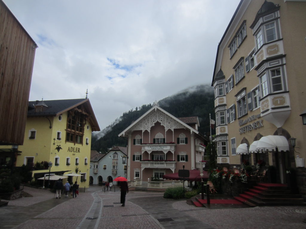 St Ulrich / Ortisei has beautiful buildings