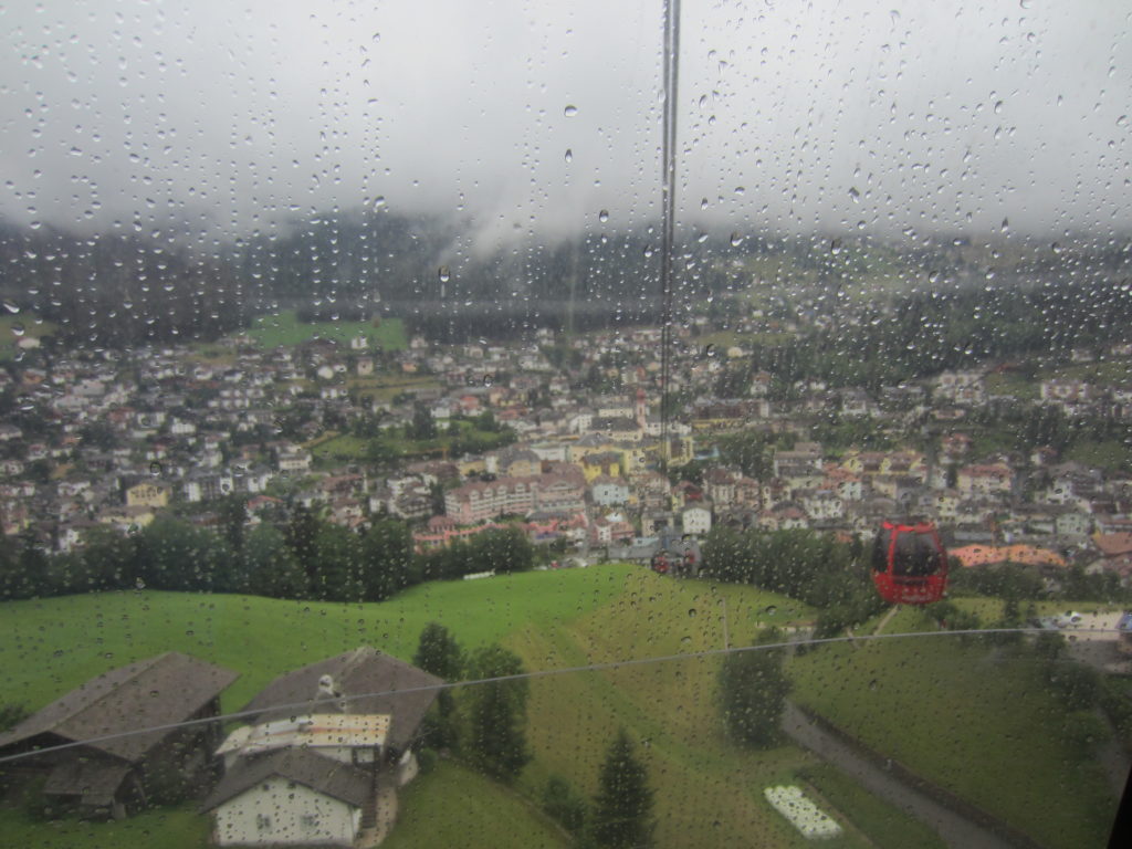 The slightly soggy view