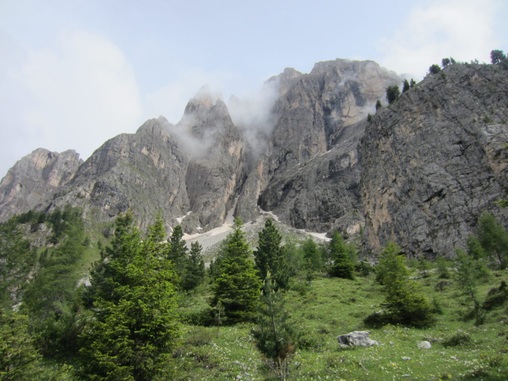 Sasplat /Plattkofel's cliffs