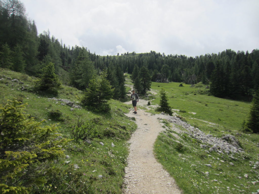 The valley behind Sasplat /Plattkofel