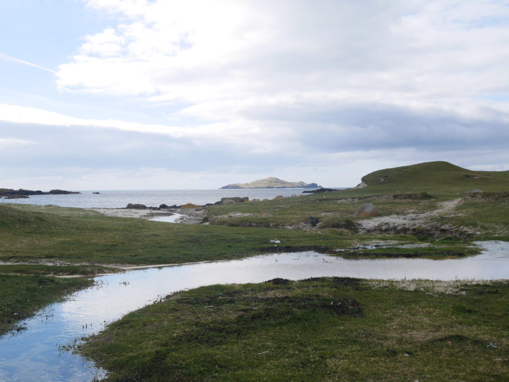 Stream on Omey island