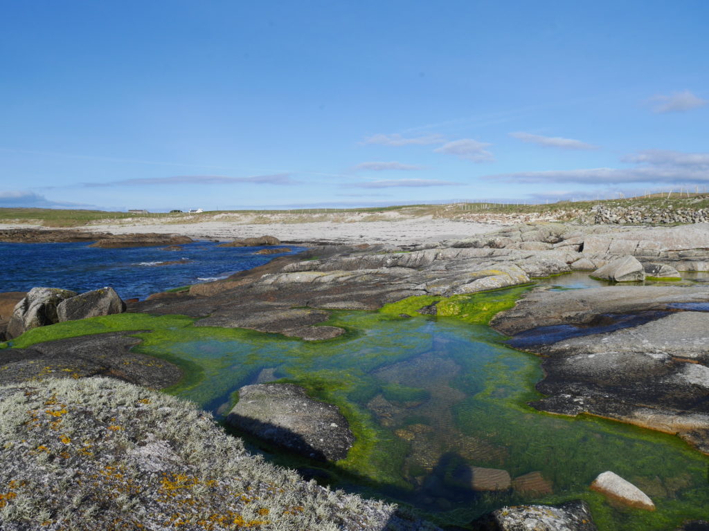 Rock pools at Aughrus More