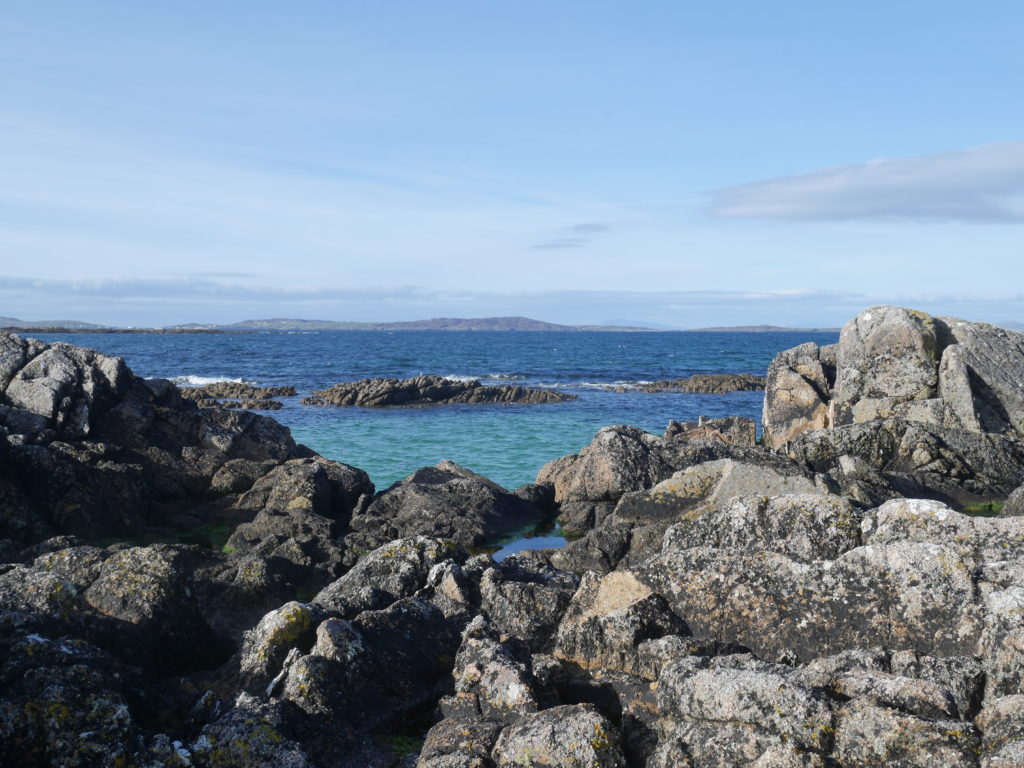 Aughrus Beg with gorgeous blue water!