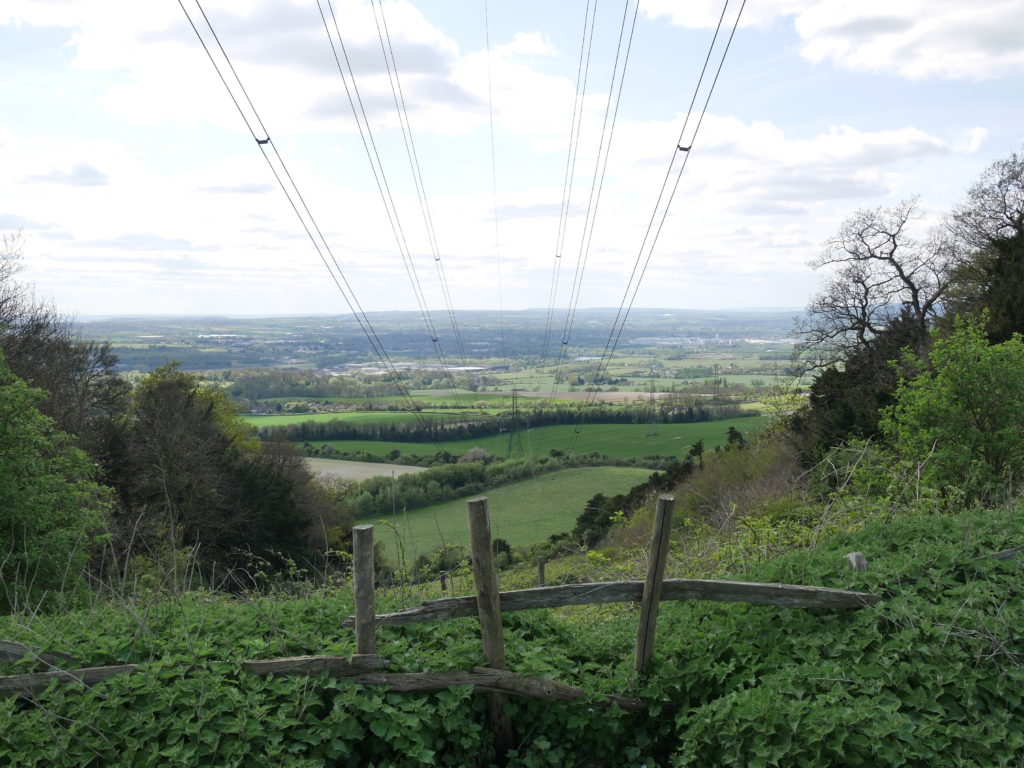Power line views!