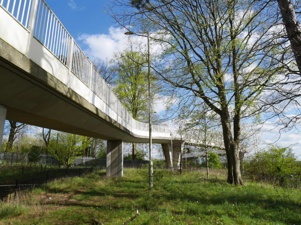 The path up to Jade's crossing