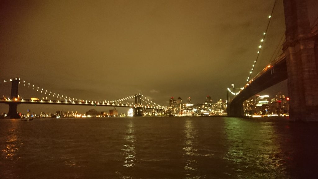 Bikeway at night