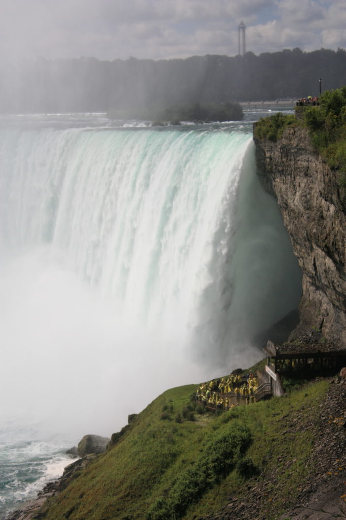View down to Niagara