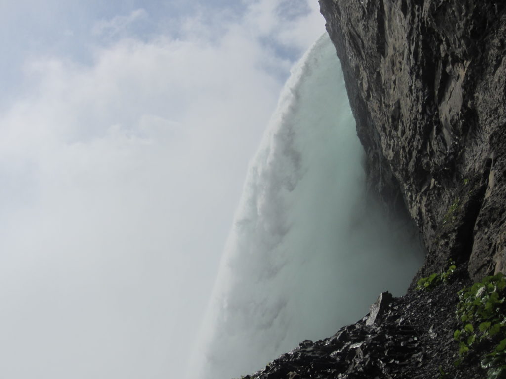Journey behind the falls