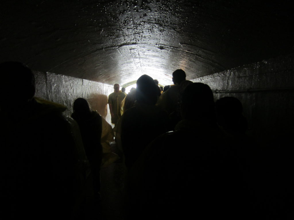 Journey behind the falls