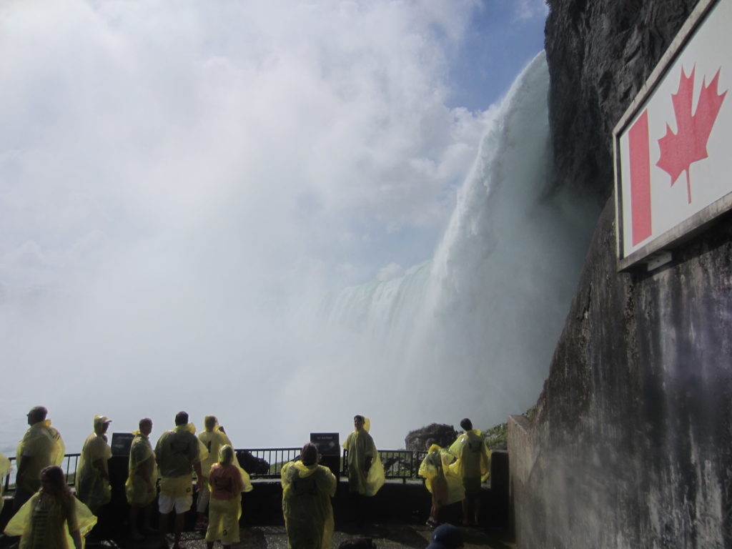 Journey behind the falls