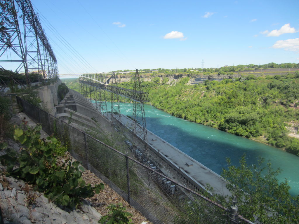 Huge hydro power station