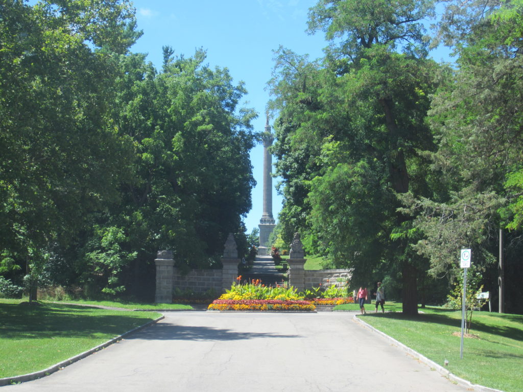 Garden near the whirlpools