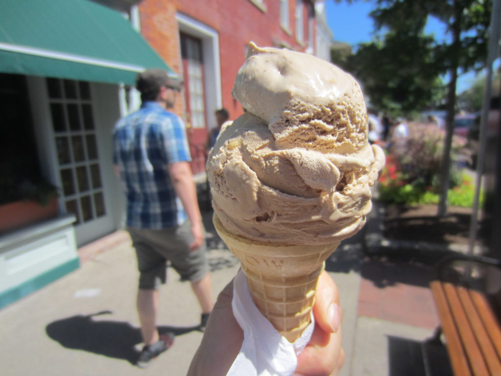 home made ice-cream