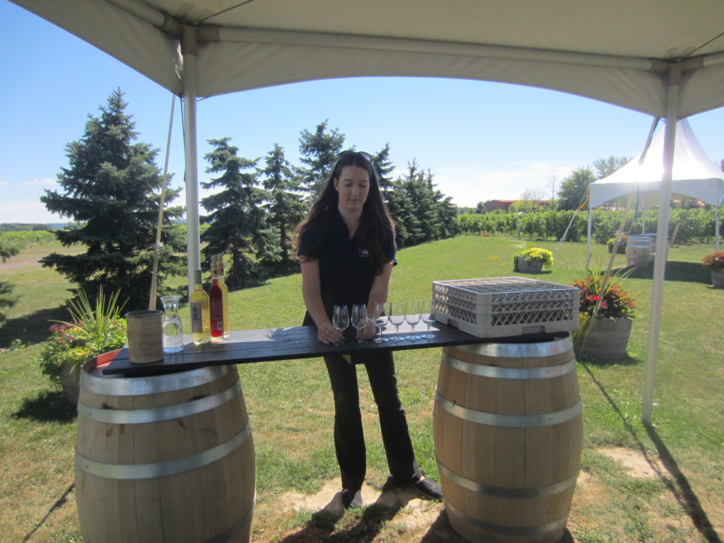 Wine tasting