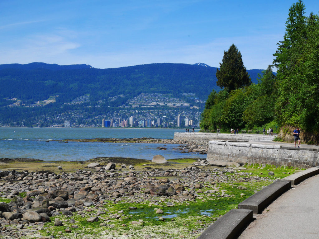 Our first glimpse of the North Shore