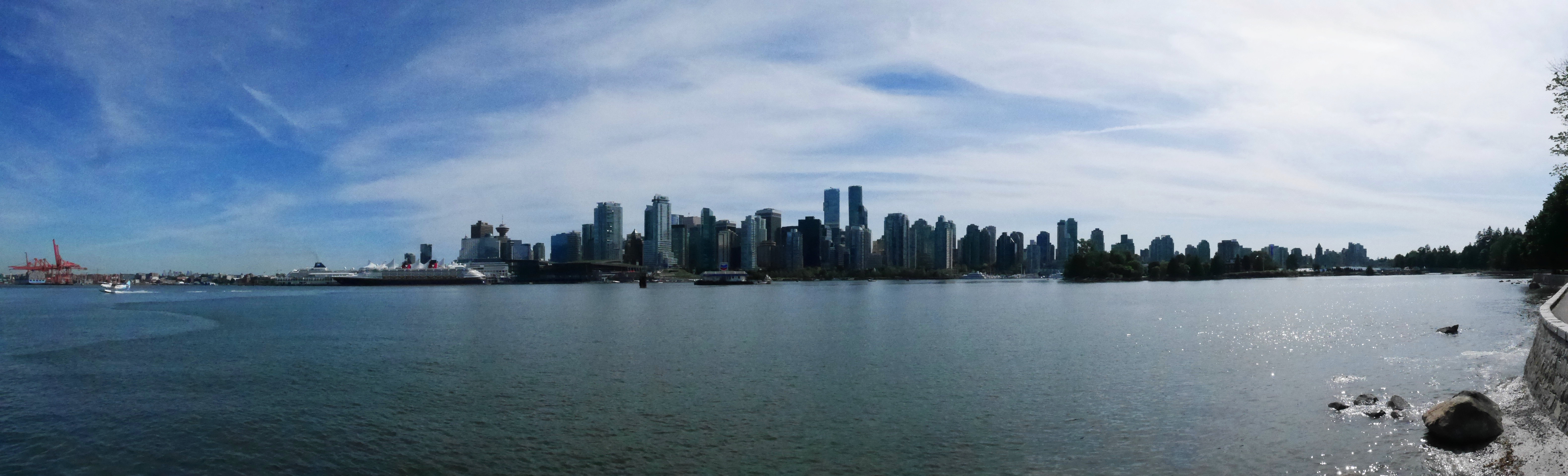 Downtown Vancouver from Stanley Park