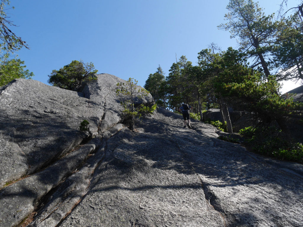Nearly at the top