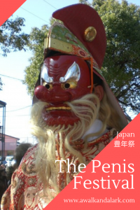 Tengu at the Penis Festival in Japan - Hounen Matsuri