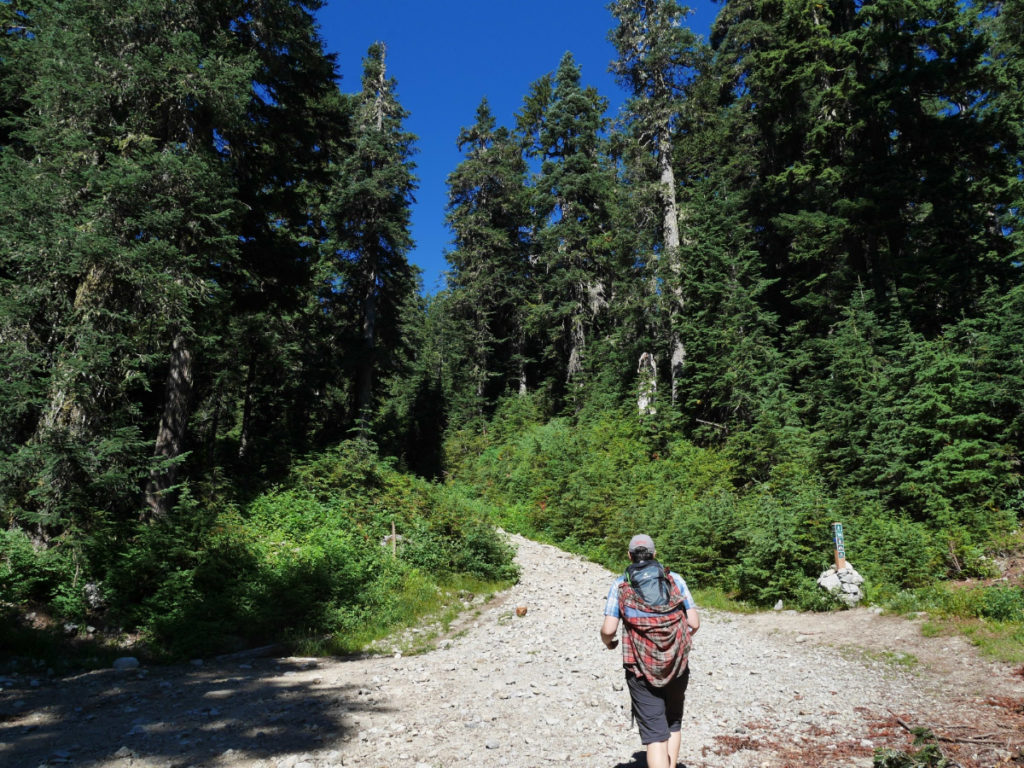 Path to Dam Mountain