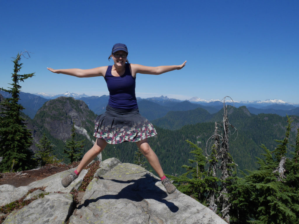 Jumping on Goat Mountain