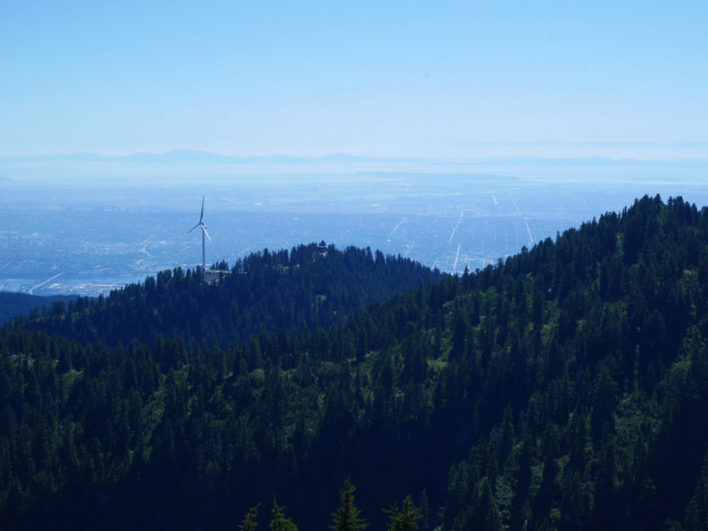 Grouse Mountain from Goat Mountain