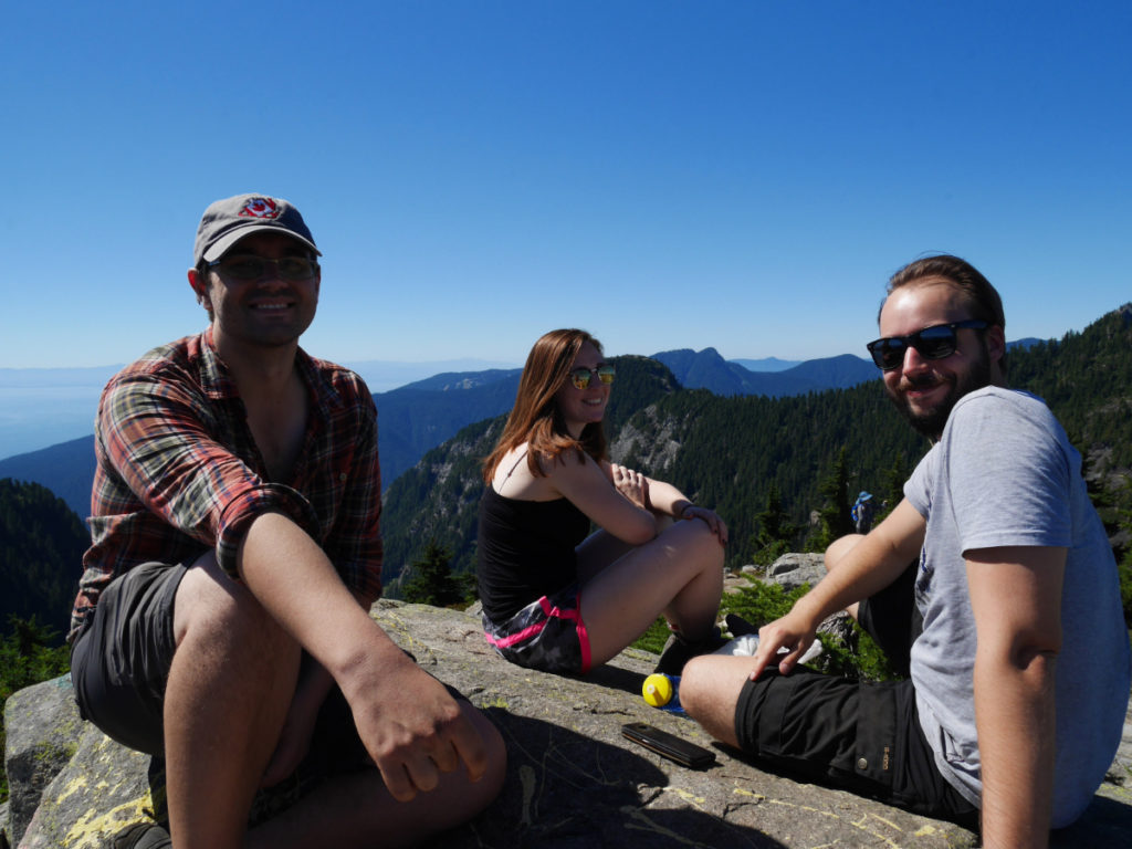 It's not often you find other Londoners on the top of a Mountain!