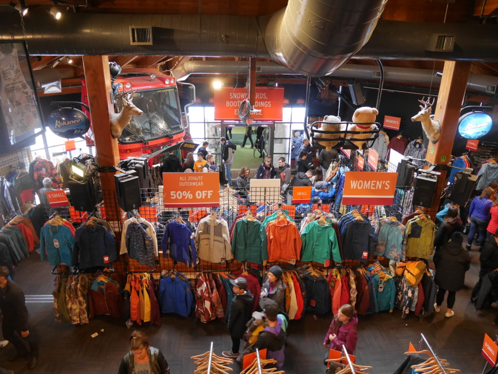 Turkey Sale from upstairs