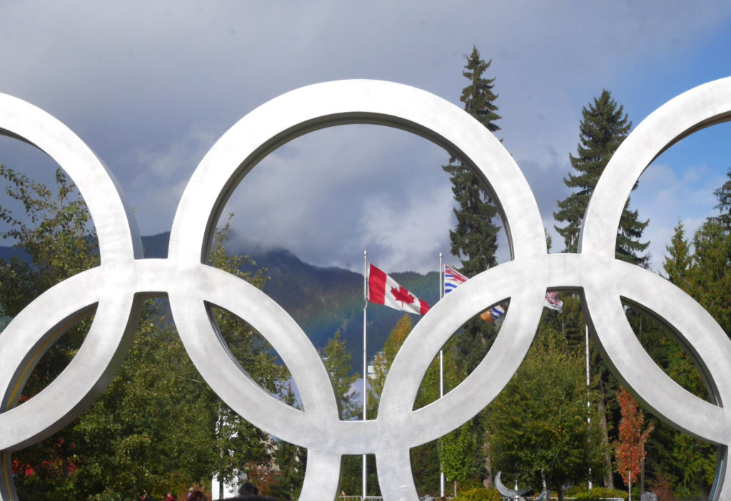 Rainbow through the Olympics