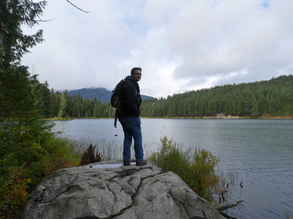 Lost lake's edge
