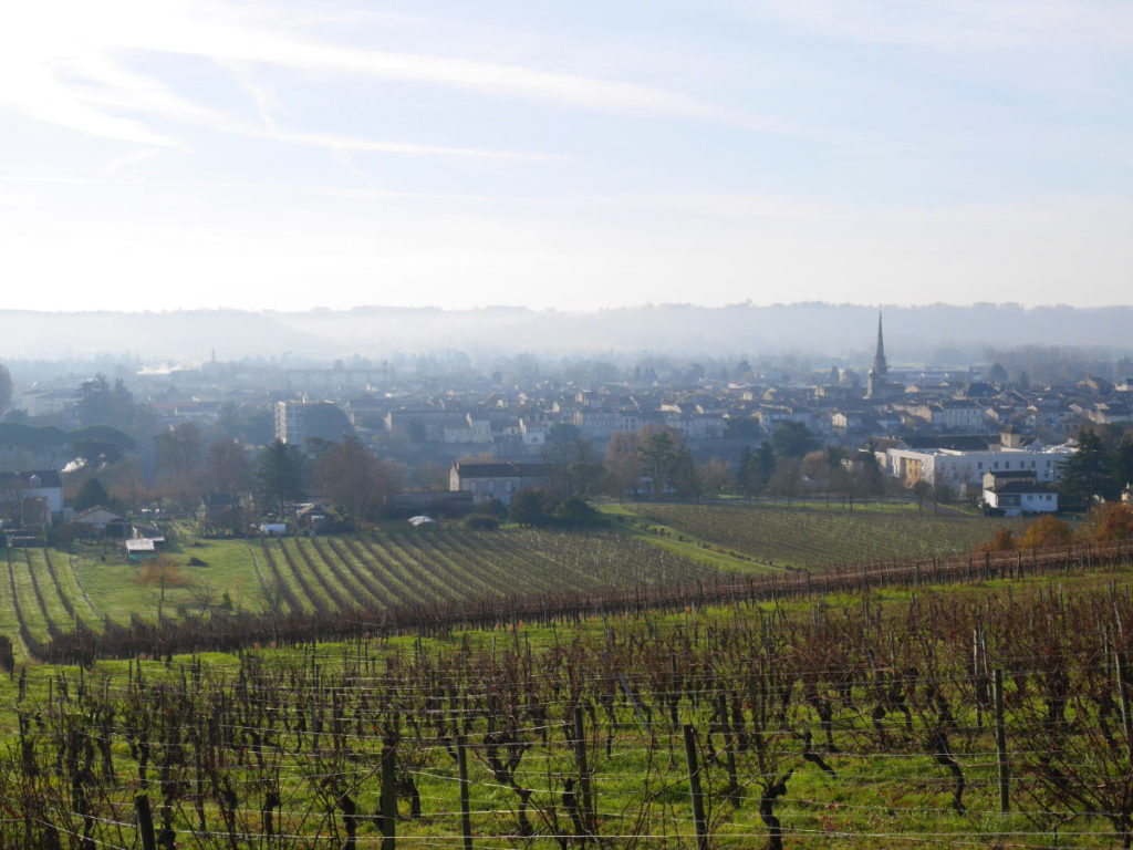 The view down to Port-Sainte-Foy-et-Ponchapt