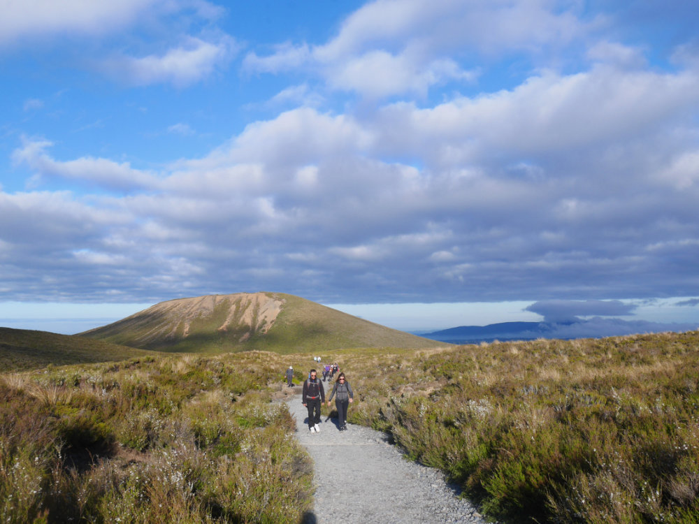 Start of the Tongariro Crossing