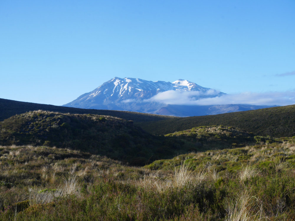 Mount Ruapehu from Tongariro National Park