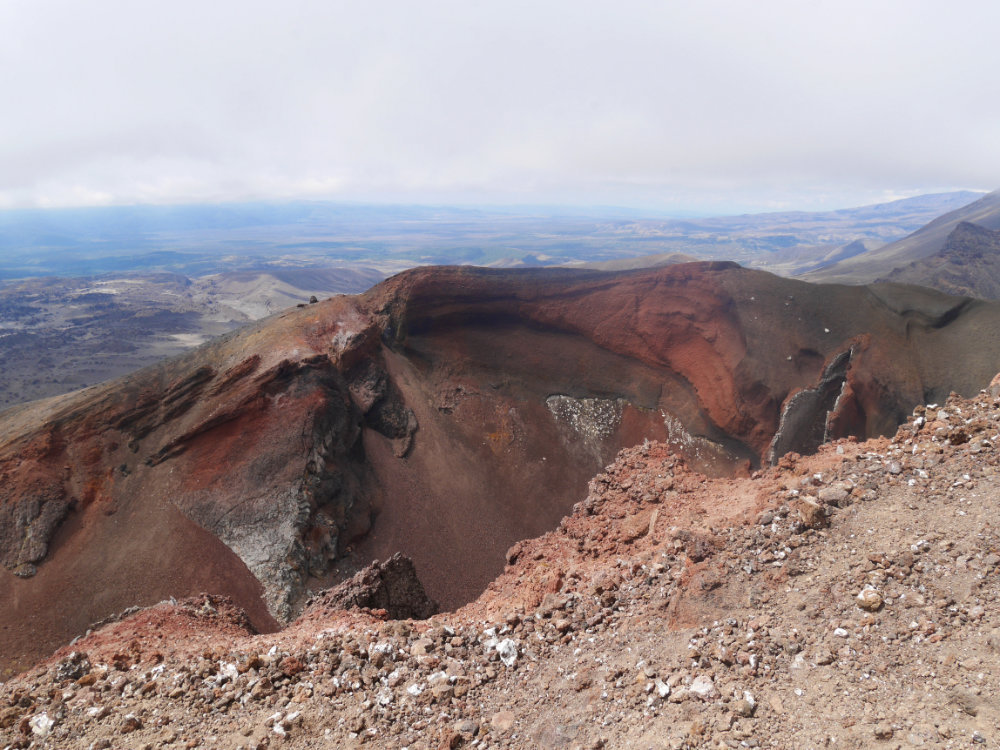 Red Crater at Tongariro